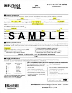 Assurance Wireless Application Form 1